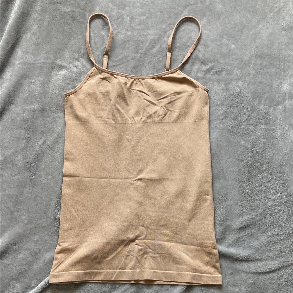 Jockey Tan Shape-wear Tank Top Women’s L